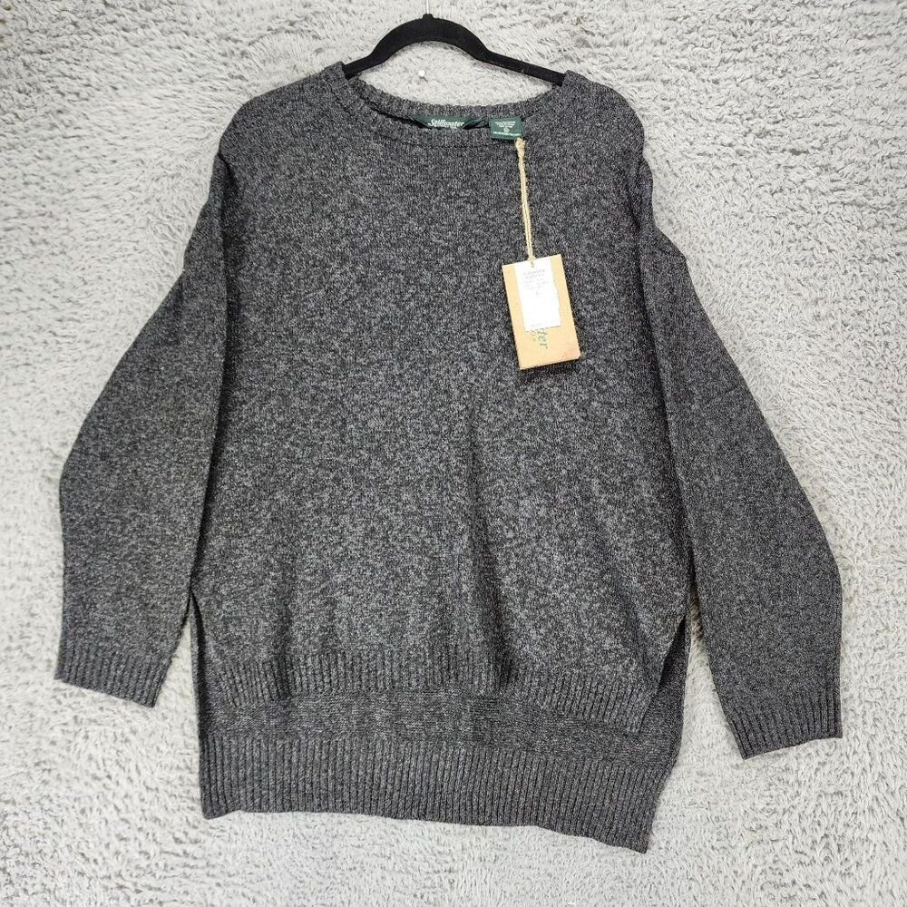 Stillwater Supply Sweater Mens XL Gray Long Sleeve Pullover NWT